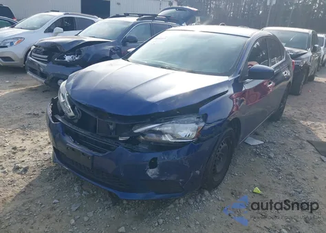 2017 Nissan Sentra S z USA, uszkodzony, nr VIN 3N1AB7AP5HY393047